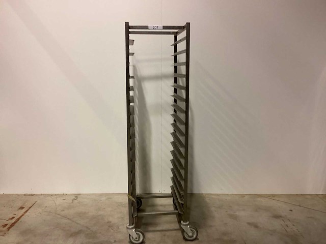 Rvs rolkar 16 niv. en 600x400 overige opslag en handling - afbeelding 1 van  2