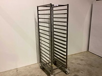 Rvs rolkar 16 niv. en 600x400 overige opslag en handling - afbeelding 2 van  2