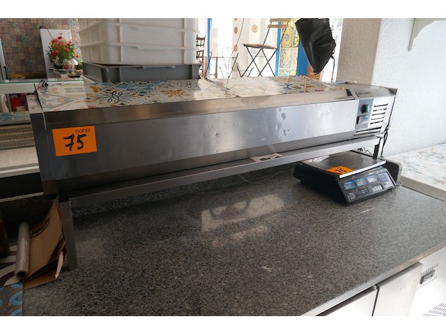 Rvs saladebar ggmgastro - afbeelding 1 van  5