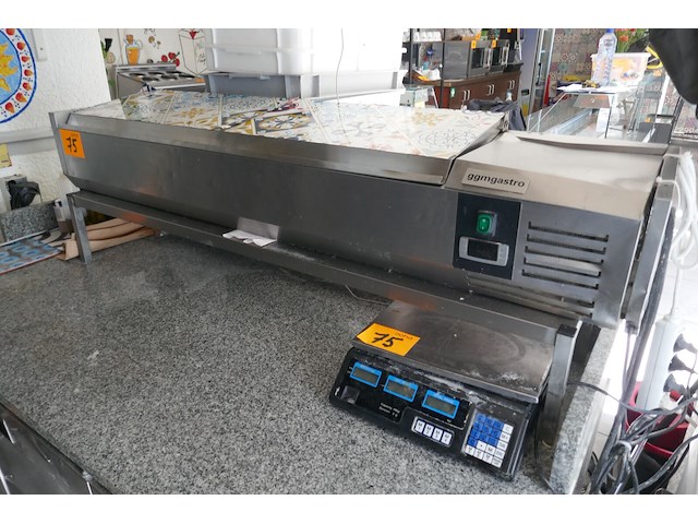 Rvs saladebar ggmgastro - afbeelding 2 van  5