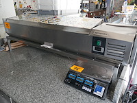 Rvs saladebar ggmgastro - afbeelding 2 van  5