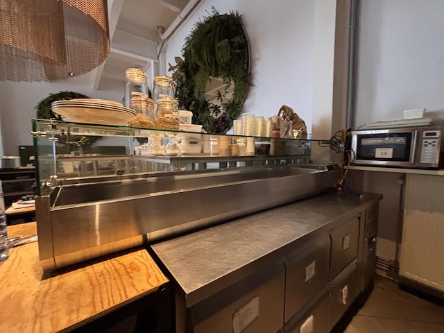 Rvs saladettebar saro gastro - afbeelding 1 van  4