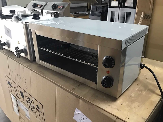 Rvs salamander machine - afbeelding 3 van  6