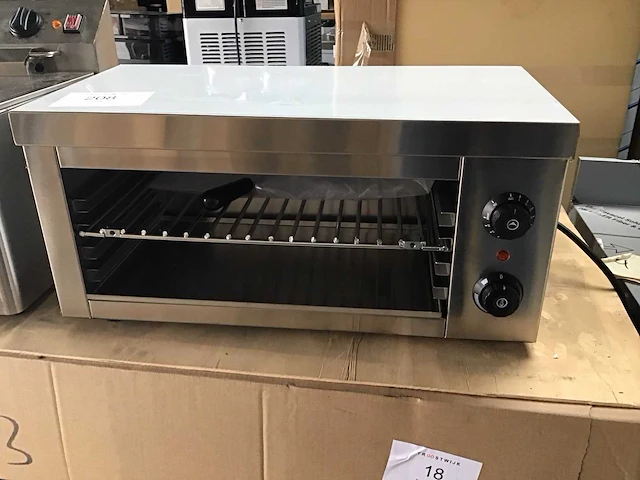 Rvs salamander machine - afbeelding 4 van  6