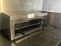 Rvs salamandergrill bartscher
