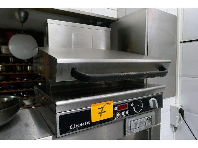 Rvs salamandergrill giorik - afbeelding 1 van  4