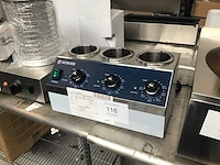 Rvs sauswarmer x3 - afbeelding 3 van  4