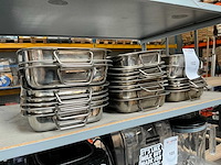 Rvs schalen (22x) - afbeelding 3 van  4