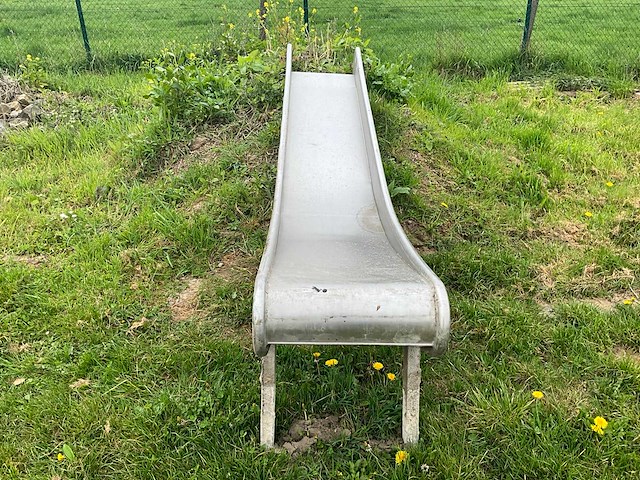 Rvs schuifaf/ glijbaan - afbeelding 2 van  3