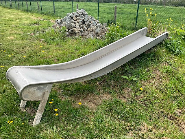 Rvs schuifaf/ glijbaan - afbeelding 3 van  3