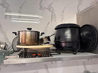 Rvs schuifkast, schabben en restinhoud - afbeelding 3 van  10