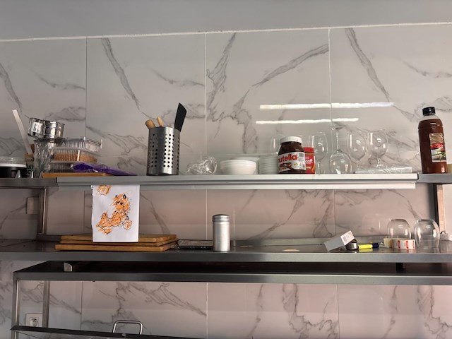 Rvs schuifkast, schabben en restinhoud - afbeelding 6 van  10