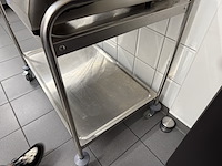 Rvs serveerwagen - afbeelding 3 van  3