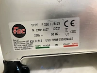 Rvs snijmachine fac - afbeelding 5 van  5