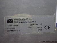 Rvs snijmachine manconi, 330 ik - afbeelding 2 van  2