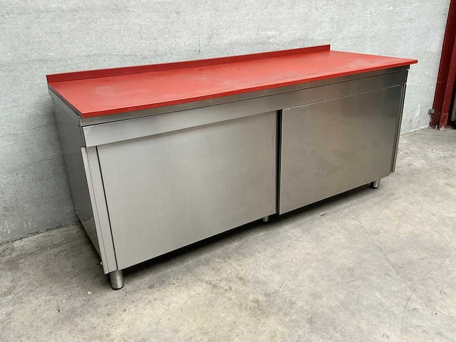 Rvs snijtafel - afbeelding 1 van  4