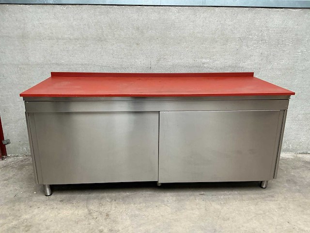 Rvs snijtafel - afbeelding 2 van  4