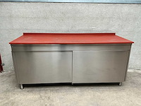 Rvs snijtafel - afbeelding 2 van  4