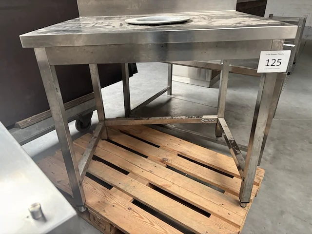 Rvs sorteertafel mareno - afbeelding 1 van  4
