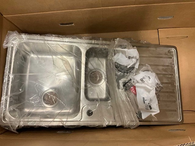 Rvs spoelbak (5x) - afbeelding 1 van  8