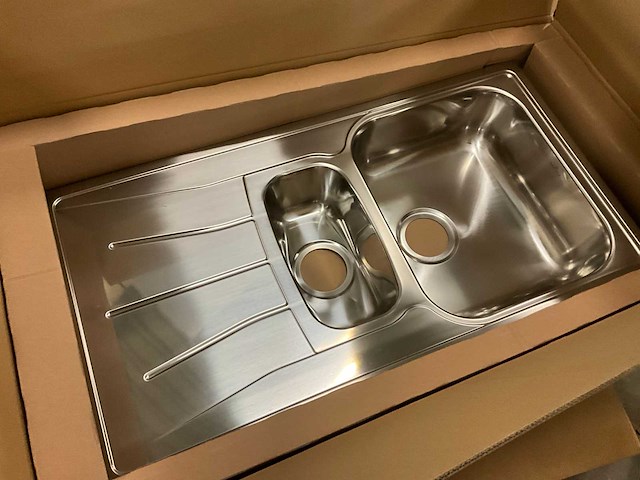 Rvs spoelbak (5x) - afbeelding 2 van  8