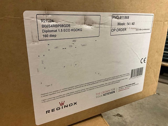 Rvs spoelbak (5x) - afbeelding 3 van  8