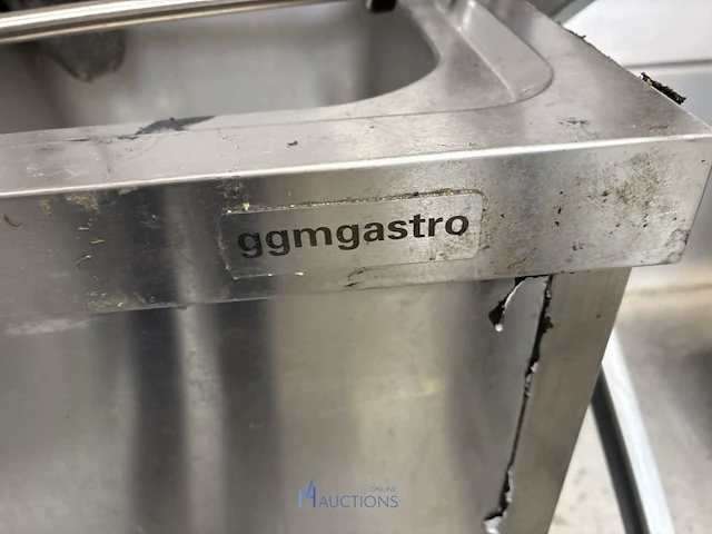 Rvs spoelbak ggmgastro - afbeelding 3 van  5