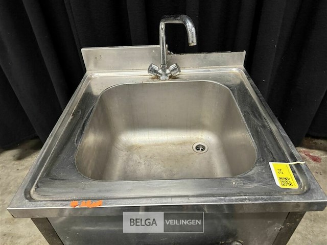 Rvs spoelbak+kraan - afbeelding 1 van  4