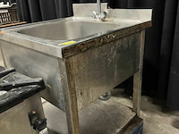 Rvs spoelbak+kraan - afbeelding 2 van  4