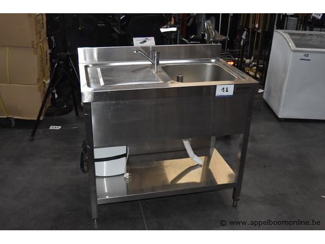 Rvs spoeltafel ggm gastro - afbeelding 1 van  2