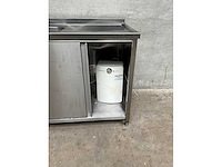Rvs spoeltafel met boiler - afbeelding 5 van  6