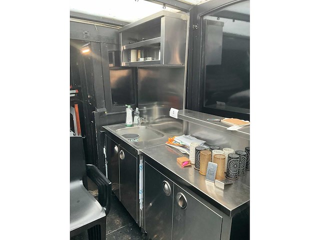 Rvs spoeltafel + werkbank - afbeelding 5 van  11