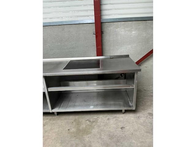 Rvs spoeltafel werktafel - afbeelding 4 van  8