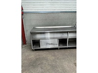 Rvs spoeltafel werktafel - afbeelding 8 van  8