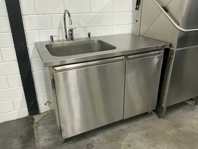 Rvs spoeltafel - afbeelding 1 van  4