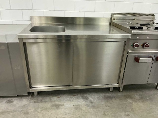 Rvs spoeltafel - afbeelding 2 van  4