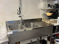Rvs spoeltafel