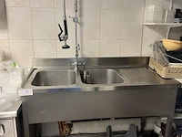 Rvs spoeltafel - afbeelding 2 van  5