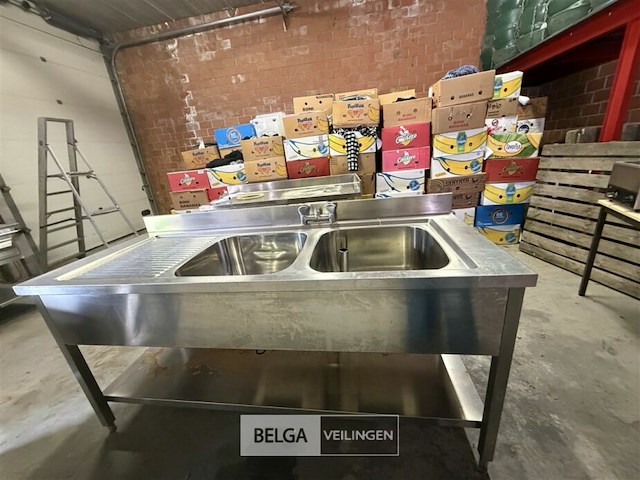 Rvs spoeltafel - afbeelding 1 van  4