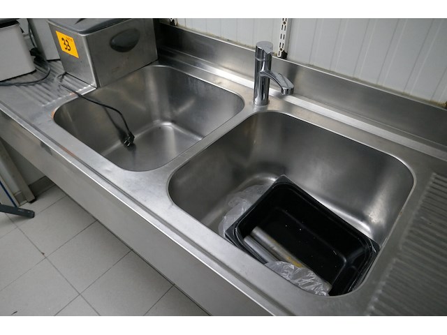 Rvs spoeltafel - afbeelding 2 van  3