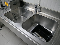 Rvs spoeltafel - afbeelding 2 van  3