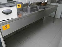 Rvs spoeltafel - afbeelding 3 van  3