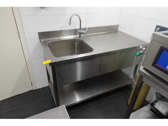 Rvs spoeltafel - afbeelding 1 van  5