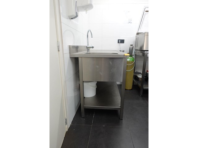 Rvs spoeltafel - afbeelding 2 van  5