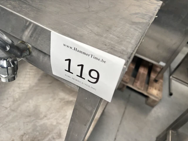 Rvs spoeltafel - afbeelding 4 van  4