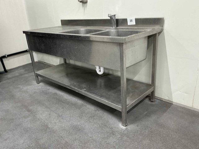 Rvs spoeltafel - afbeelding 2 van  5
