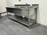 Rvs spoeltafel - afbeelding 2 van  5