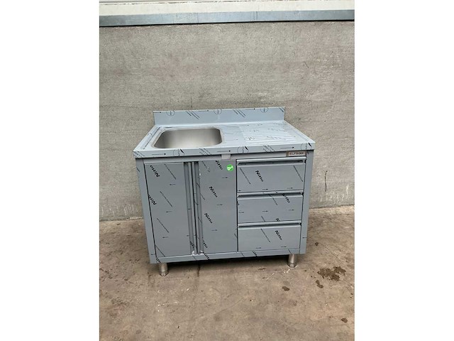 Rvs spoeltafel - afbeelding 2 van  5