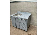 Rvs spoeltafel - afbeelding 3 van  5