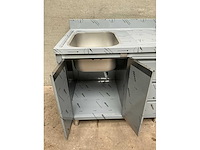 Rvs spoeltafel - afbeelding 4 van  5